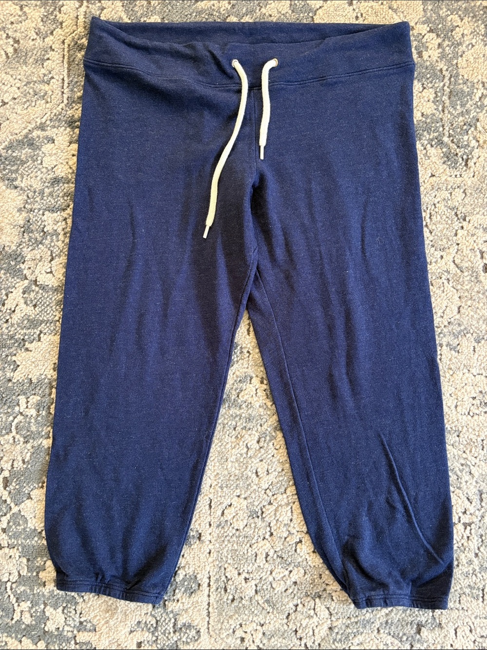 Monrow Sweatpant cropped jogger soft knit pant